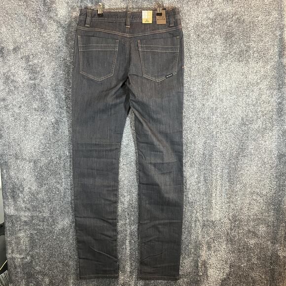 Prana Bridger Jean Mens 30x36 Dark Denim Slim Fit Stretch Organic Cotton Pants - Picture 2 of 12